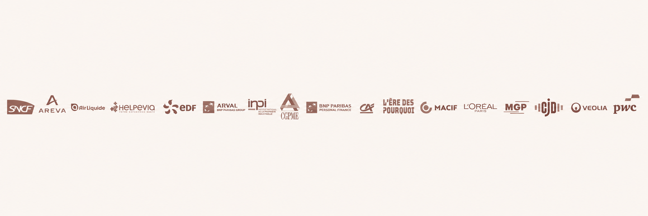Entreprises et institutions partenaires de Laura Massis